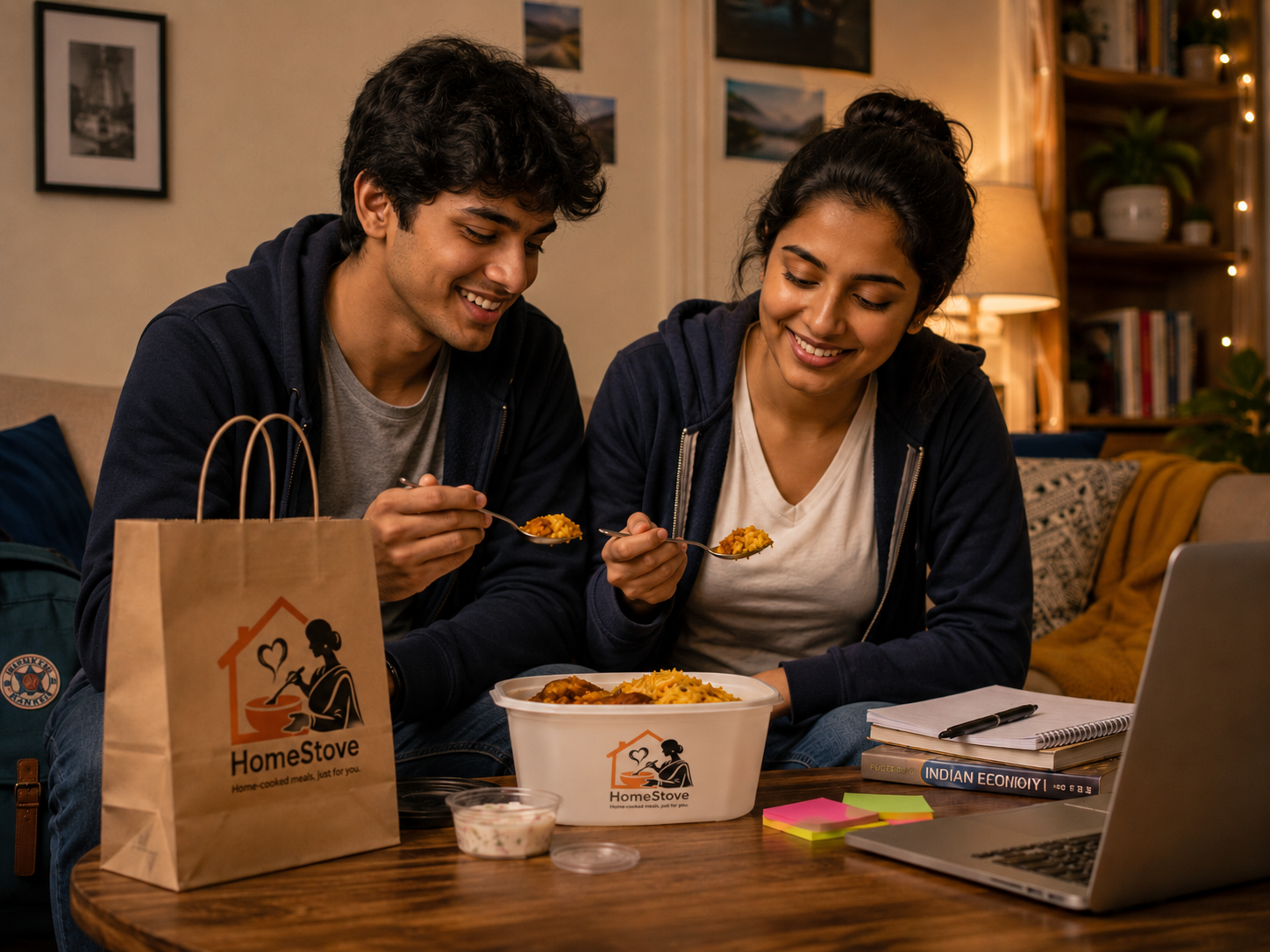 Students and bachelors choosing a HomeStove meal