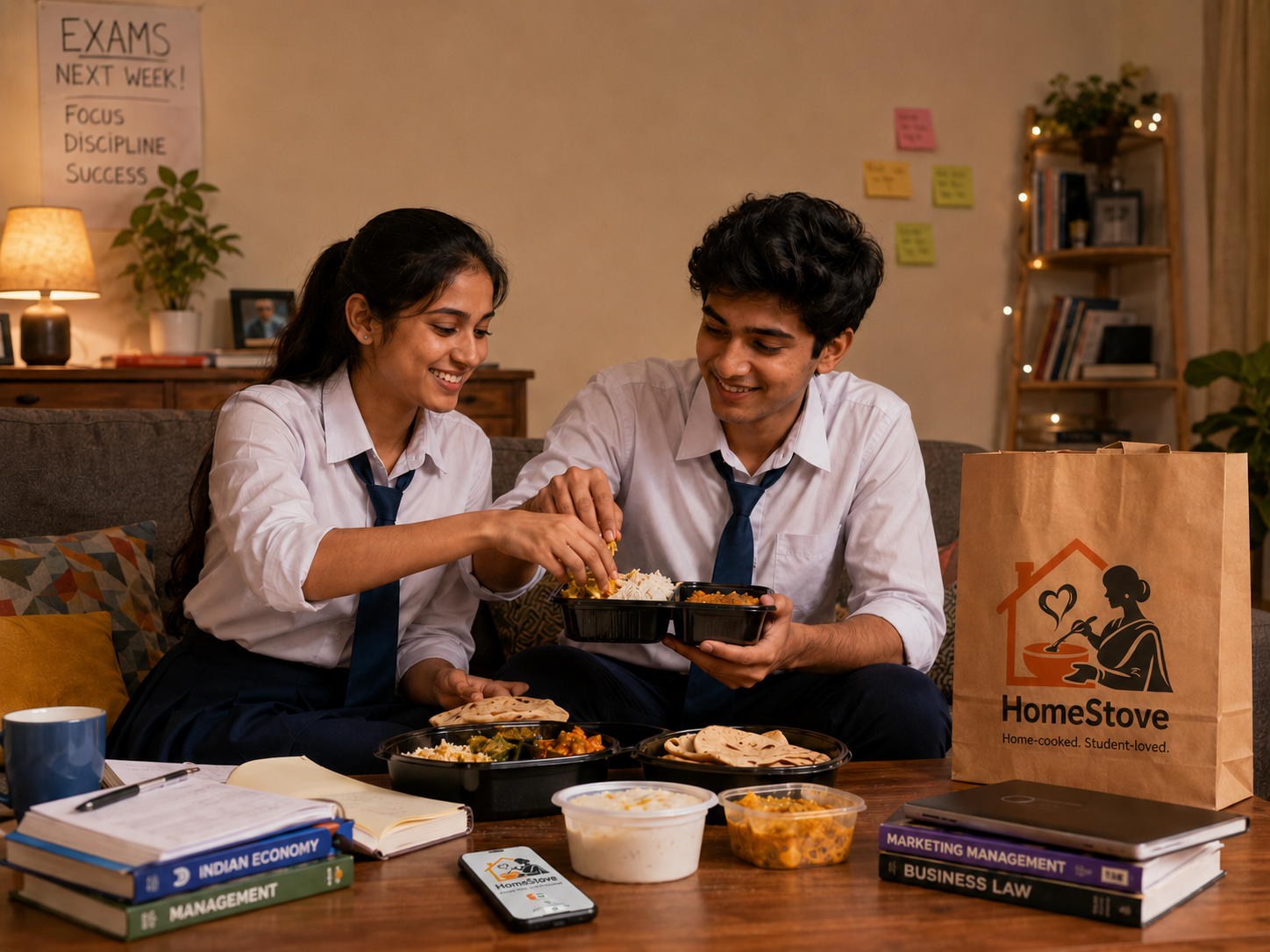 Person missing home eating a comforting HomeStove meal